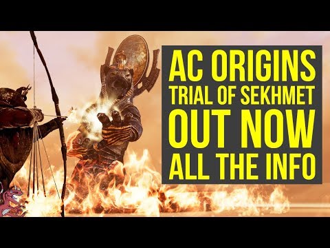 Assassin's Creed Origins Trials of the Gods Sekhmet OUT NOW - Reward, Location & More (AC Origins) Video