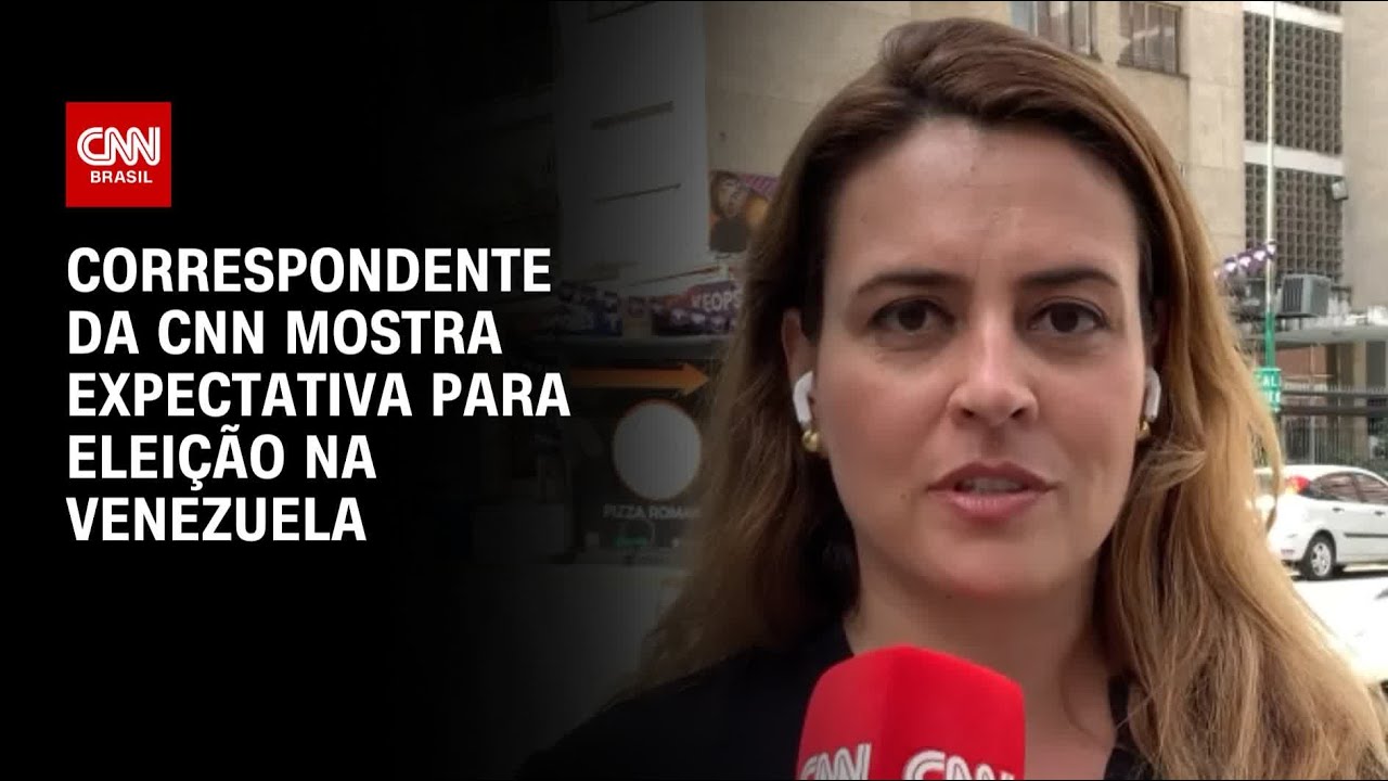 Correspondente da CNN mostra expectativa para eleição na Venezuela | BASTIDORES CNN
