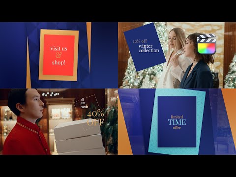 Christmas Sales Modular Template for Apple Motion & Final Cut Pro — MotionVFX