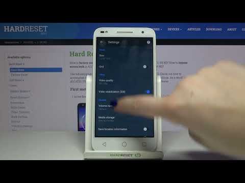 How to Reset Camera Settings in Alcatel U5 HD - Restore Camera Preferences