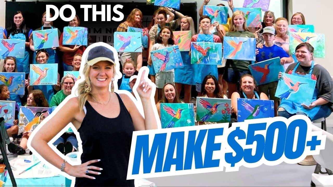 How to Fill Your Paint Parties with Prepaid Painters (and Make $500 with One Event)