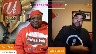 "Let's Talk About It" Ep. 10 Cello from Laffeyett cafe #community #conversation #interview #hiphop