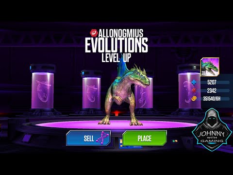Jurassic World The Game: ALLONOGMIUS Carnivores Evolutions #4 (2021)