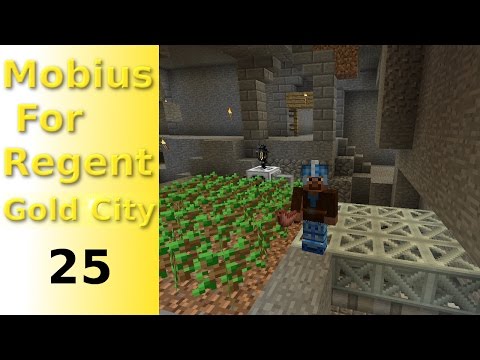 Mobius For Regent: Gold City - Ep25 - Sludge Setup - A Modded Minecraft Survival Challenge