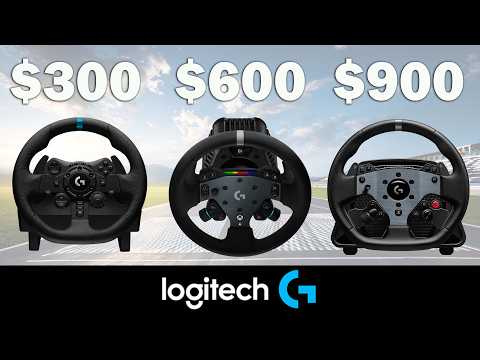 I tried EVERY Logitech G Racing Wheel - G29/G920/G923/RS50/PRO