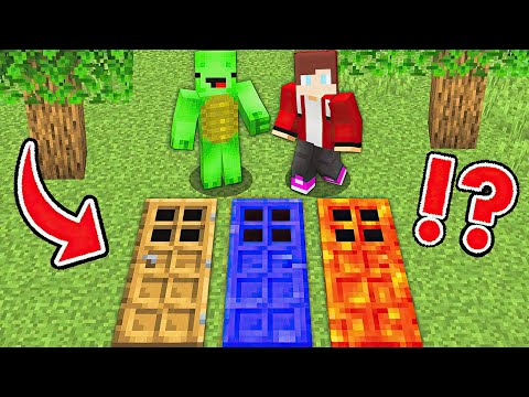 JJ & Mikey's Crazy Minecraft Portal Adventure!
