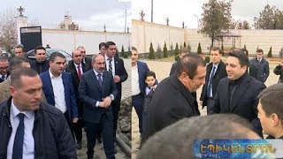 Ն.Փաշինյանն ու Գ.Ծառուկյանը Աբովյանում մասնակցել են ադամանդի նոր գործարանի բացմանը