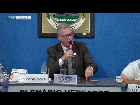 28ª Sessão Ordinária Câmara Municipal de Porciúncula-RJ