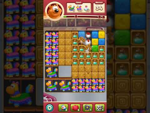 Toon blast 3109 no boosters 3 stars