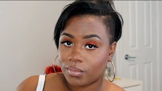 Summer Orange Eyeshadow Tutorial