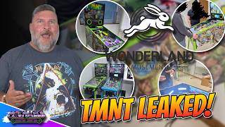 Leaked TMNT PInball Wonderland Amusements Prototype!