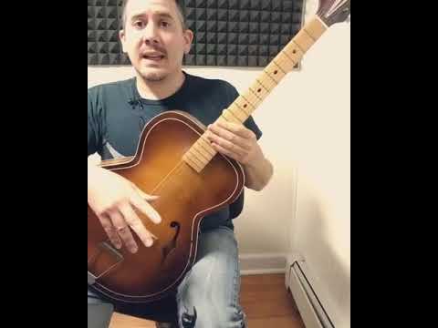 60 second guitar lesson, E7 and E mixolydian.