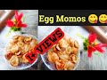 Fried Egg momos  /How to make egg momos in malayalam/മുട്ട കൊണ്ട് മോമോസ് എങ്ങ