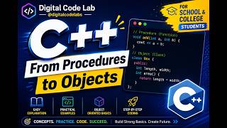 C++ OOP: Procedural to Object-Oriented Programming | Classes & Objects Explained 🚀