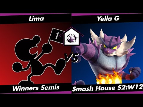 Smash House S2:W12 SF - Lima (GnW) vs. Yella G (Incin)