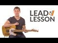 Lead Guitar Lesson Tutorial // Cornerstone // Hillsong Worship