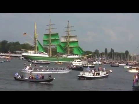 SAIL Amsterdam 2015 (9/9) - Zeilschip / Großsegler Alexander von Humboldt II (DSST)