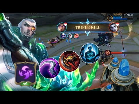NYOBAIN BUILD & EMBLEM DARI TOP GLOBAL 1 YU ZHONG BY EvilWolf || TERNYATA DI LUAR EKSPEKTASI - MLBB