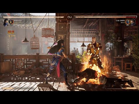 Kitana & Scorpion cameo combo | Mortal Kombat 1
