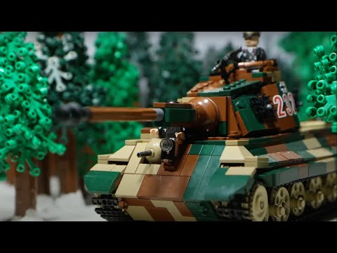 King Tiger 232 - Lego World War II Stop Motion (4K)