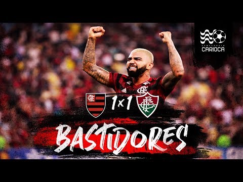Flamengo 1x1 Fluminense - Bastidores
