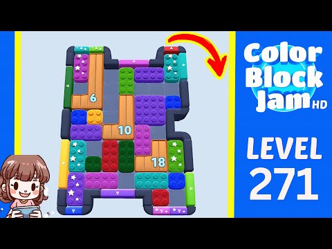 Color Block Jam Level 271 Solution Walkthrough