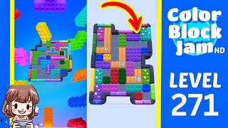 Solusi Level 271 Color Block Jam