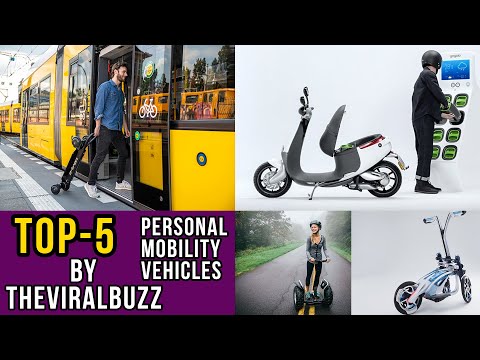 TOP 5 Innovative Personal Mobility Vehicles and Urban Transports 2019 - 2020 | PART-1 | theviralbuzz