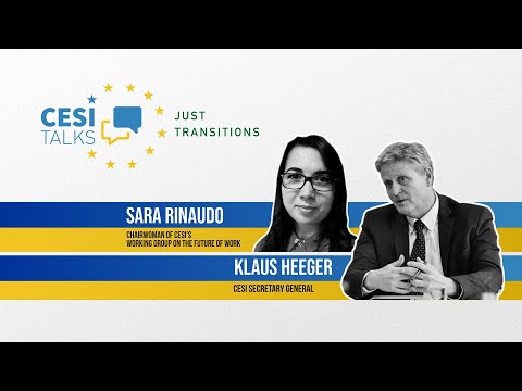 CESI Talks- Just Transitions with CESI SG Klaus Heeger