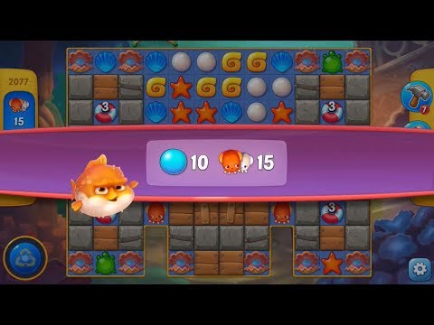 Fishdom. Hard Level 2077