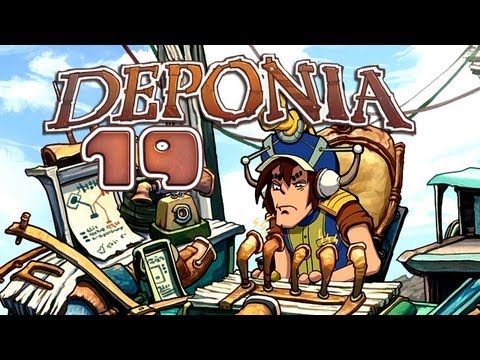 Let's Play Deponia #019 [Deutsch] [HD+] - Ruhe, Entspannung und ein Funkspruch