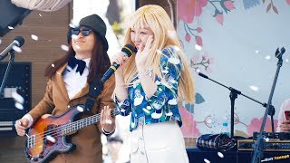 180411 신현희와 김루트 SEENROOT '같이 같이 TOGETHER' @가요광장 공개방송 4K 60P 직캠 by DaftTaengk