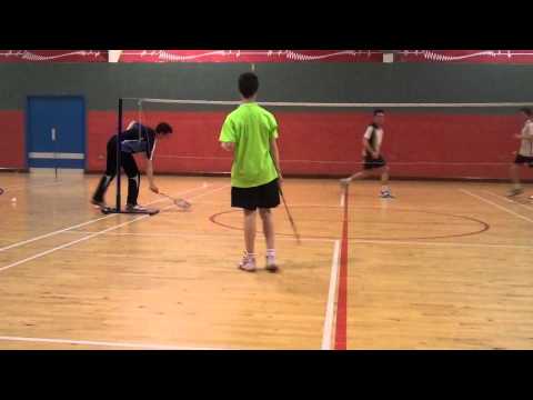 David Walsh Badminton Training