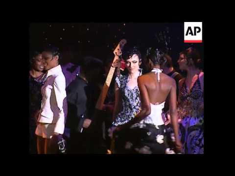 Franck Sorbier pays tribute to Africa with punchy collection