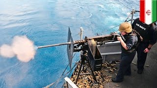USA vs Iran: U.S. Navy ship fires warning shots at Iranian boat in tense Persian Gulf - TomoNews