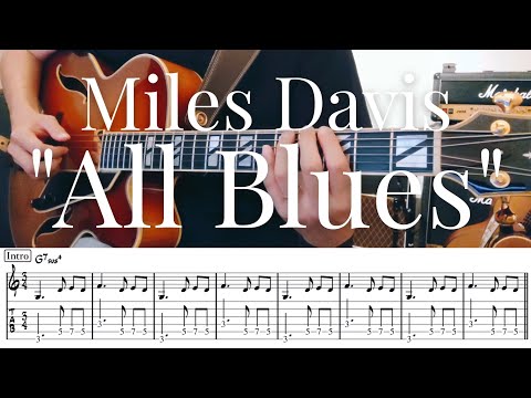 Miles Davis "All Blues" テーマ TAB譜 | Jazz Guitar