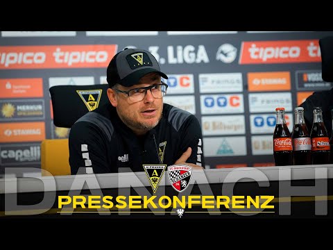 Press conference after Alemannia Aachen - FC Ingolstadt 04