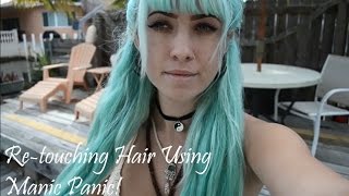 Re-touching My Pastel Hair Using Manic Panic!