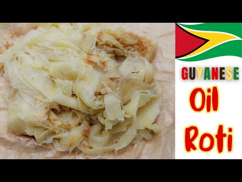 Soft & Silky Guyanese Oil Roti | Clap Roti | Paratha | Buss Up Shot