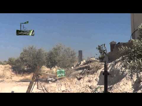 استهداف مقرات النظام على جبهة الغاصبية بقذائف الهاون من قبل حركة تحرير حمص