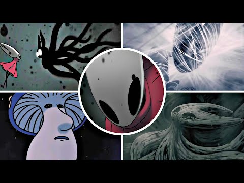 Hollow Knight Silksong - ALL ENDINGS (Good, Bad, Secret, True, Best & Death Ending)