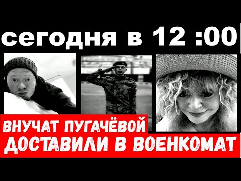 сегодня в 12:00 / мобилизованных внуков Пугачёвой доставили в военкомат