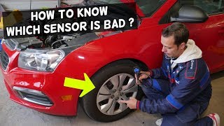 HOW TO KNOW WHICH TPMS SENSOR IS BAD ON CHEVY, CHEVROLET, BUICK, GMC, CADILLAC