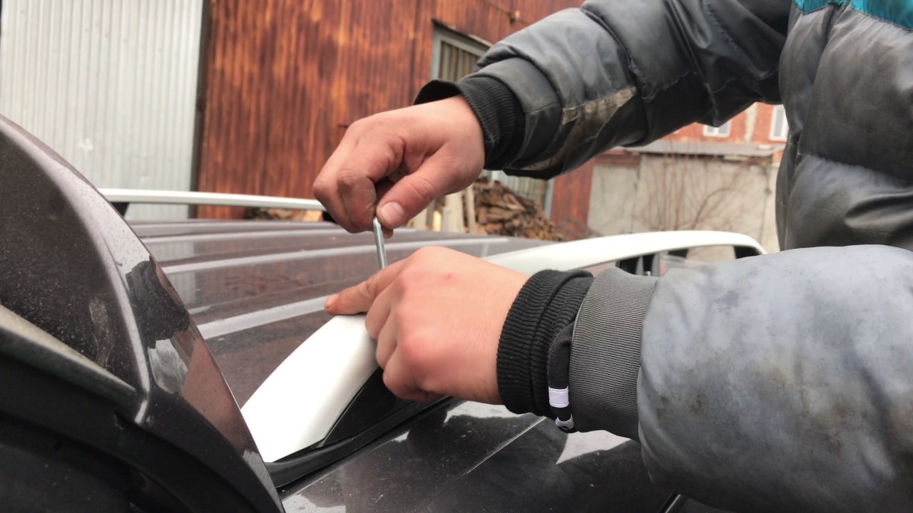 Рейлинги Skyport (черный мат) Video 1