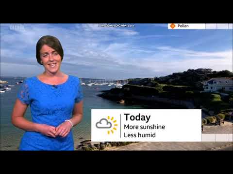 (HD) Alex Osbourne BBC ONE Spotlight weather June 29th 2023 - 60 fps