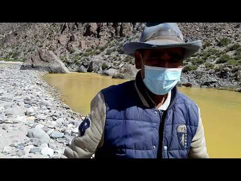 Alcalde de Pachas denuncia contaminación del río Tambo