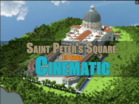 minecraft st peters basilica map