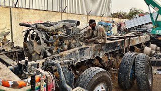 Amazing Restoration Process of Hino Truck | How to Repair Hino Truck in Local Workshop