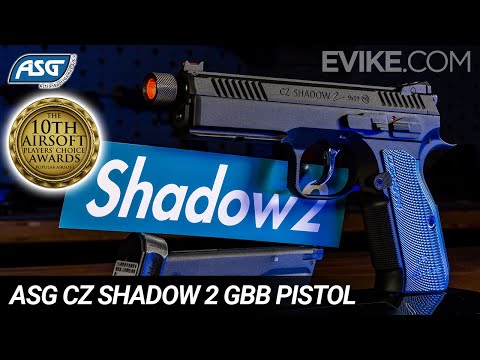 The Most Popular Airsoft Pistol of 2019 - ASG CZ Shadow 2 GBB Pistol Review