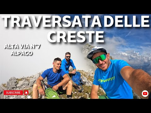 RIDGE CROSSING - Alta Via No. 7 | ALPAGO - From Pian Formosa to Grava Piana